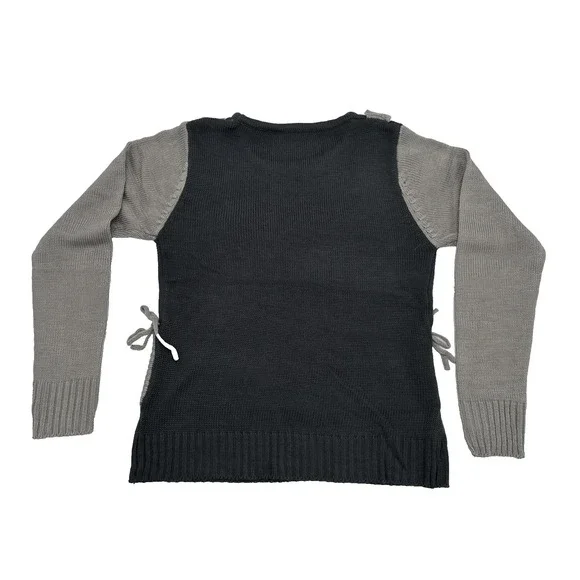 Nordstroms‎ Northeast X Southwest Pullover layered Grey Sweater S fairy core - Picture 3 of 14